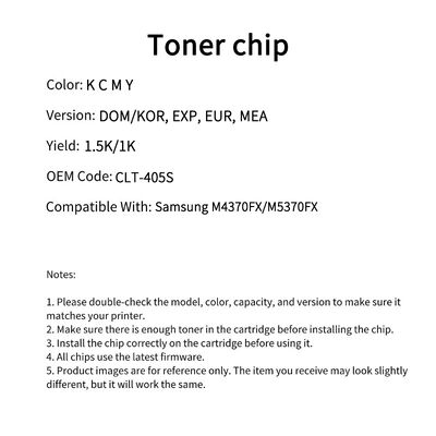 Samsung CLT-405S powder chip C422/423/420W