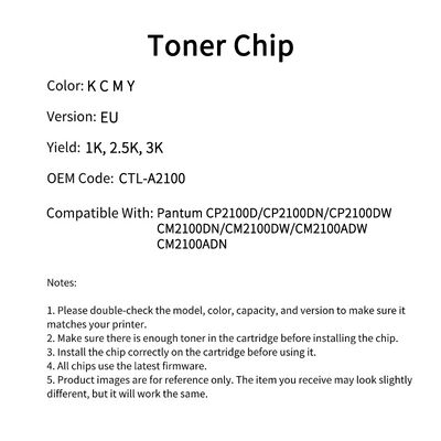 Pantum CTL-A2100 chip CP2100D/CP2100DN/CP2100DW/CM2100DN